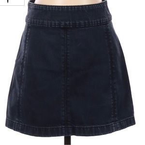Free People Denim Skirt Size 4